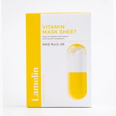 Маска с витаминами LAMELIN 23г*10шт
