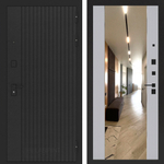 Бункер 06-зеркало МАХ , серый рельеф софт