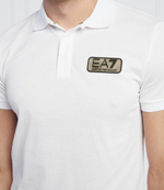 поло EA7 - белый(3LPF09 PJ5AZ)