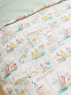 Пододеяльник Сказка "Витамин Sea/Зеленая клеточка" 1,5-сп 145х215 см, перкаль