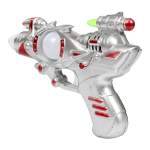 Пистолет на батарейках 24см, пакет 868