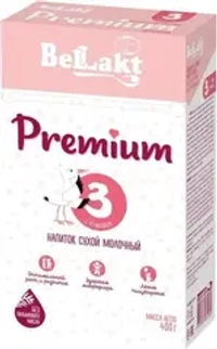 Смесь сухая молочная Беллакт Premium 3 от 12 месяцев