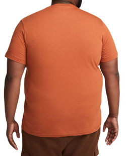 Мужская теннисная футболка Nike Sportswear Club T-Shirt - dark russet