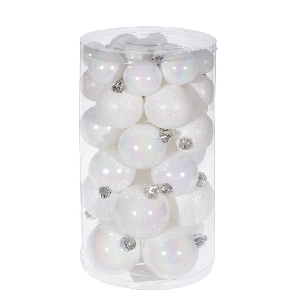 GAEM Набор из 40шт, Украшение новогоднее Шар "Сказочное великолепие", D3 см, L14 W14 H26 см