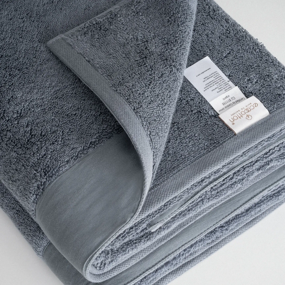 Полотенце из органического хлопка Pure Cotton 30х35 синий