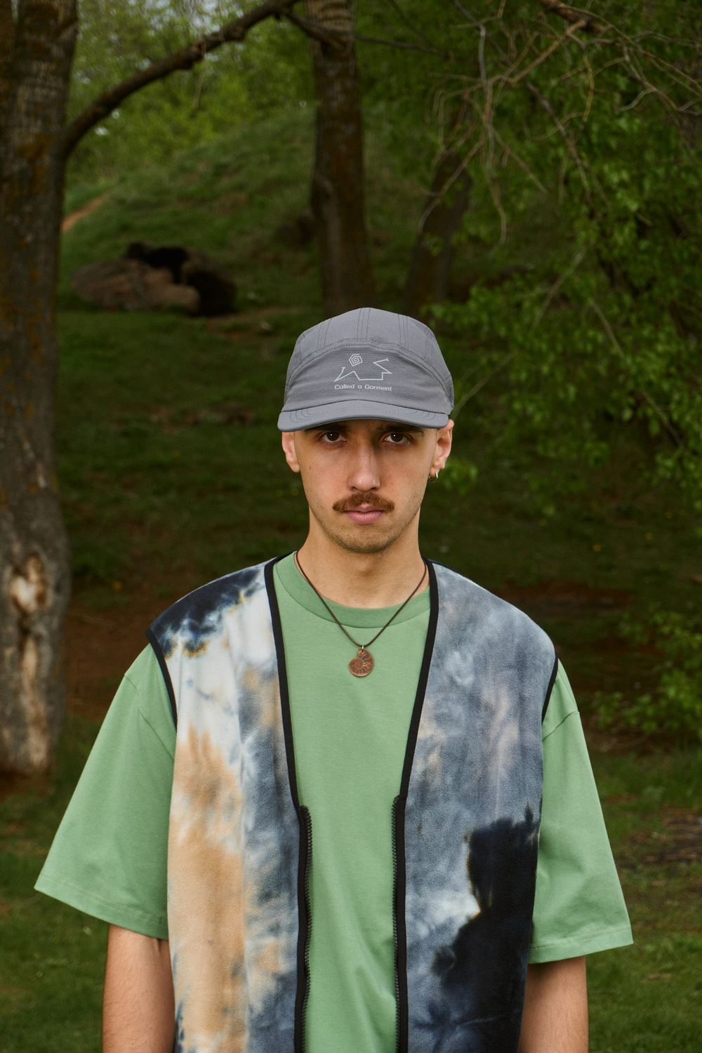 Кепка Called a Garment Hikercore Nylon Cap "Grey"