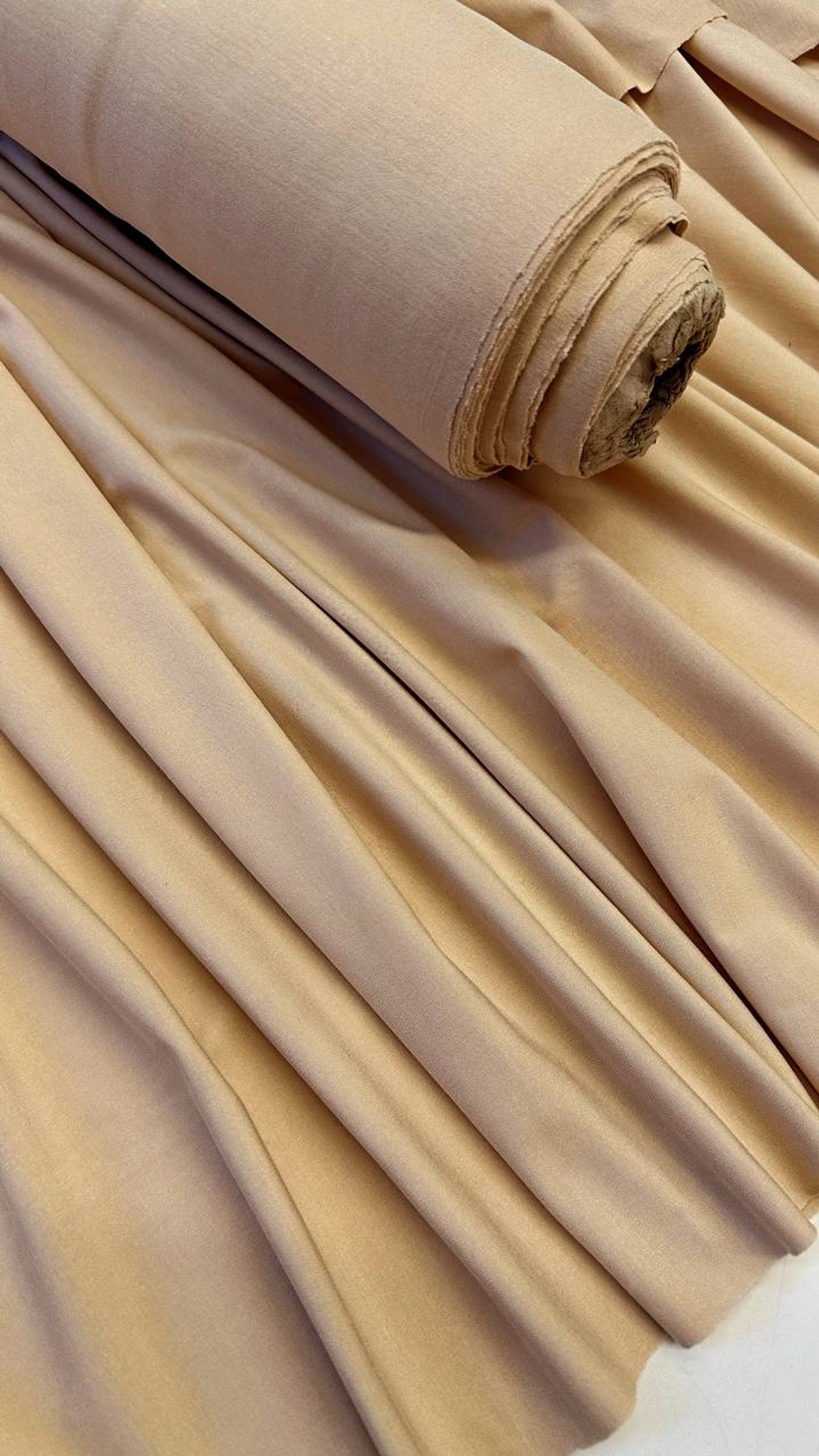 Трикотаж вискоза с эластаном Loro Piana айвори