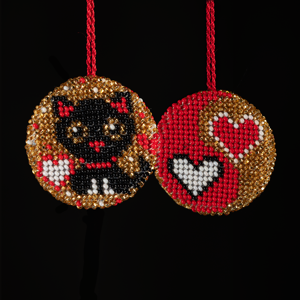 Медальоны Коты Инь-Янь