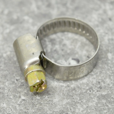 Хомут 12-22мм нерж