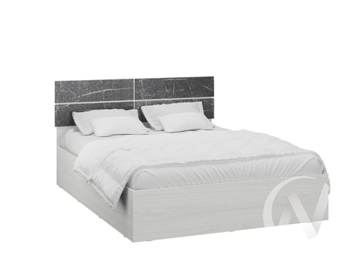 Кровать 1;4м Спальня Теана с осн. ортопед. с подъемным механизмом (ясень анкор светлый/мрамор дарк)