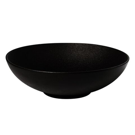 Салатник d=23 cм, фарфор "NOBLE" серия "Fine Plus-Black Sand"