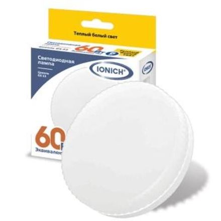 Лампа светодиодная IONICH GX53  6Вт 2700К