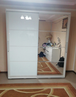 Шкаф-купе Крафт 6 Ясень белый