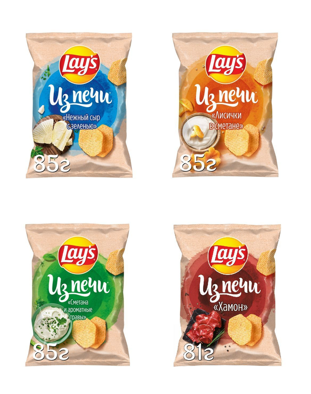 Лейс из печи 85гр ассорти