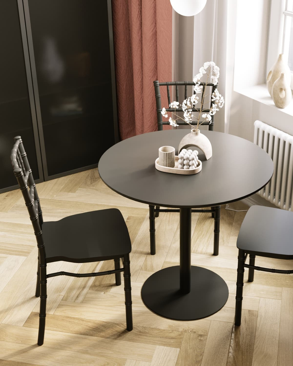 Стул Chiavari (Кьявари) пластик черный