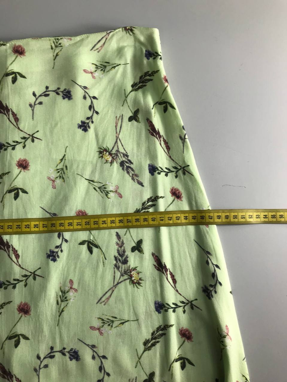 Юбка длинная в цветочек, маркировка 36, визуально 42 размер