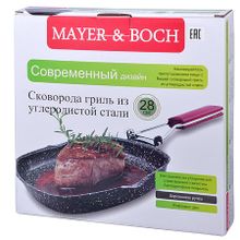 Сковорода-гриль Mayer&amp;Boch МБ-25673 28 см