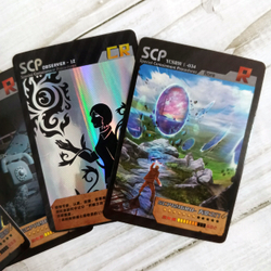 Коллекционные карточки "SCP"