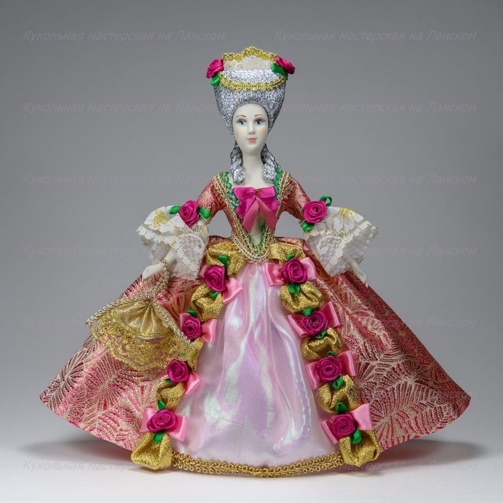 Сувенирная кукла Маркиза в костюме 18 века