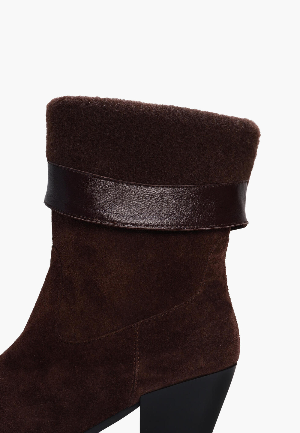 Полусапоги // Helen // Cacao // Suede