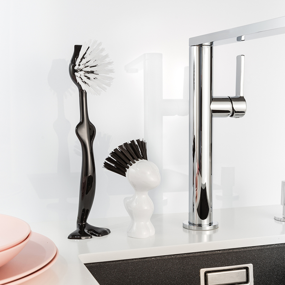 Щетка для мытья посуды tim, черная