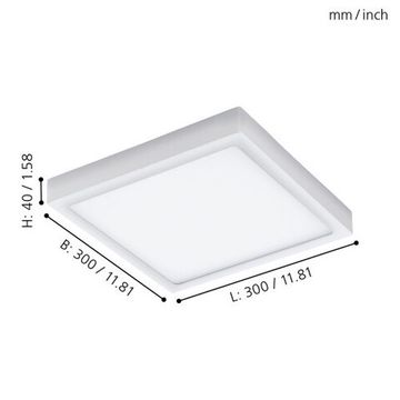 Уличный настенно-потолочный светодиодный светильник 98172 белый Argolis-C Eglo