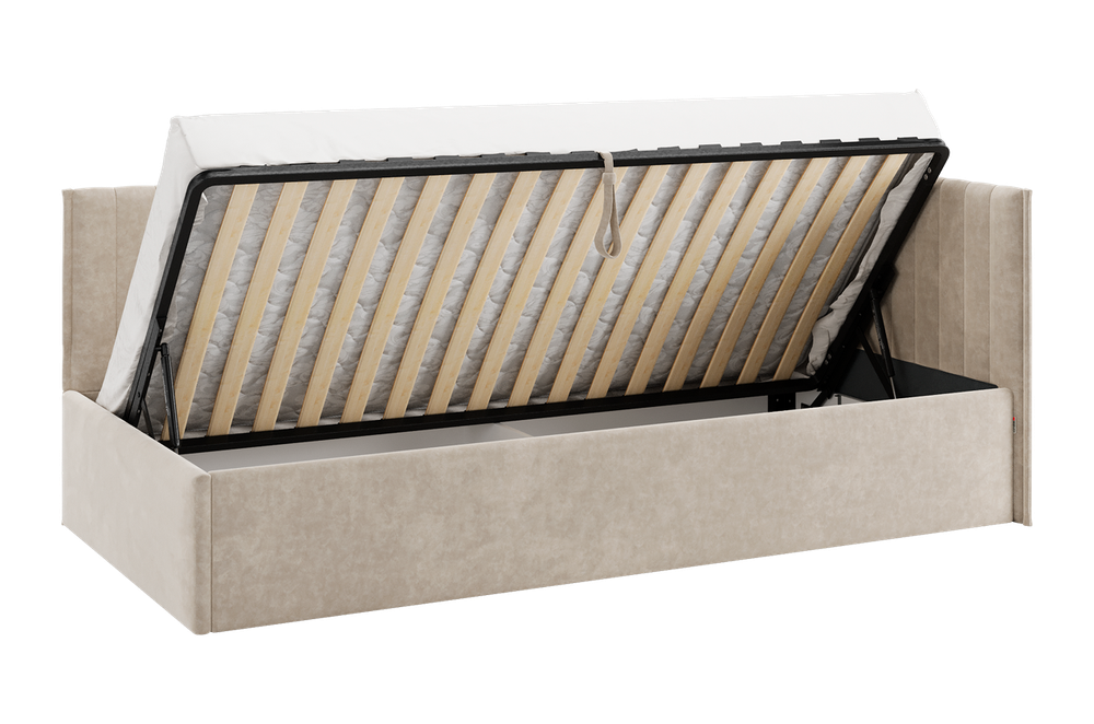 Кровать тахта с подъемным механизмом Твикс 900*2000 (велюр) МФ Мебельсон, г. Ижевск