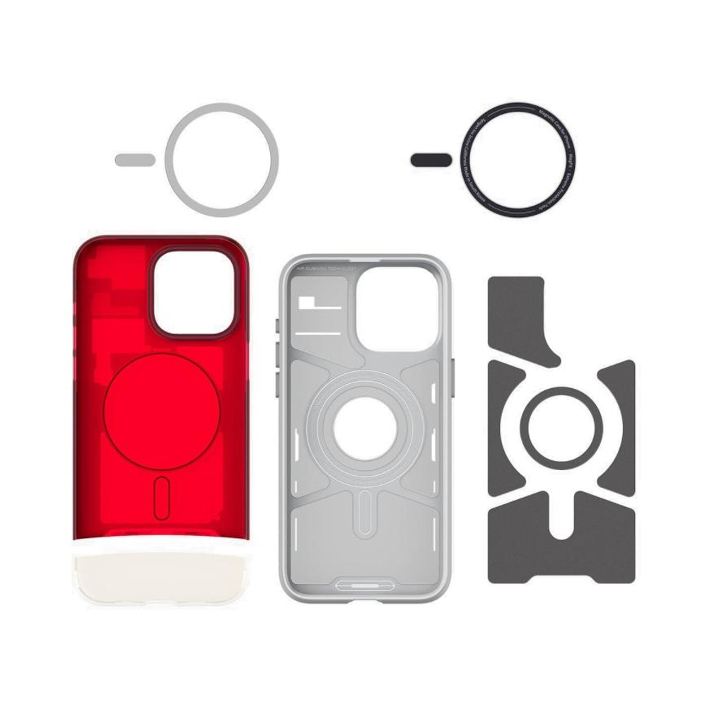 Гибридный чехол с поддержкой MagSafe Spigen Classic C1 (Mag Fit) для iPhone 15 Pro Max