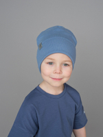 Шапка трикотажная РИО(Джинс)