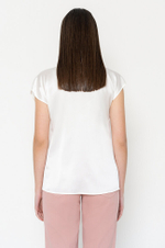 22653 Блузка женская (молочный)