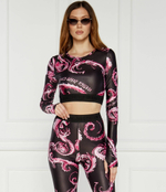 Блузка Versace Jeans Couture - черный(77HAH218JS360)