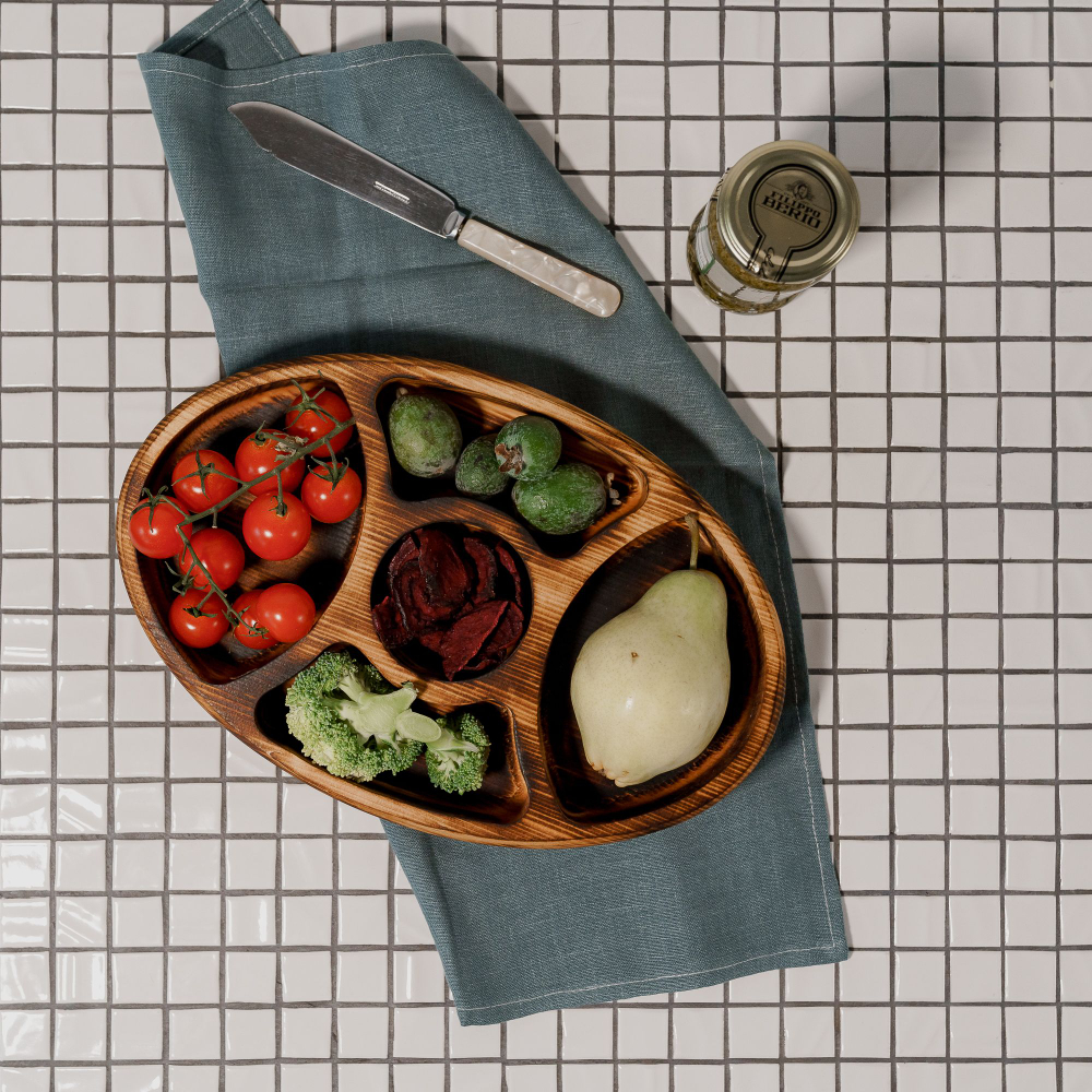 Менажница из Сибирского кедра