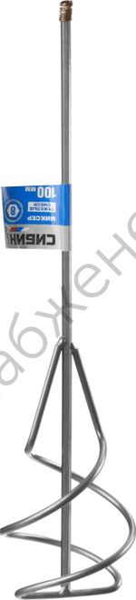 СИБИН 100х450 мм, шестигранный хвостовик, Миксер для песчано-гравийных смесей (06048-10-45)