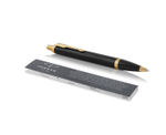 Шариковая ручка Parker IM Metal Black GT (с гравировкой)