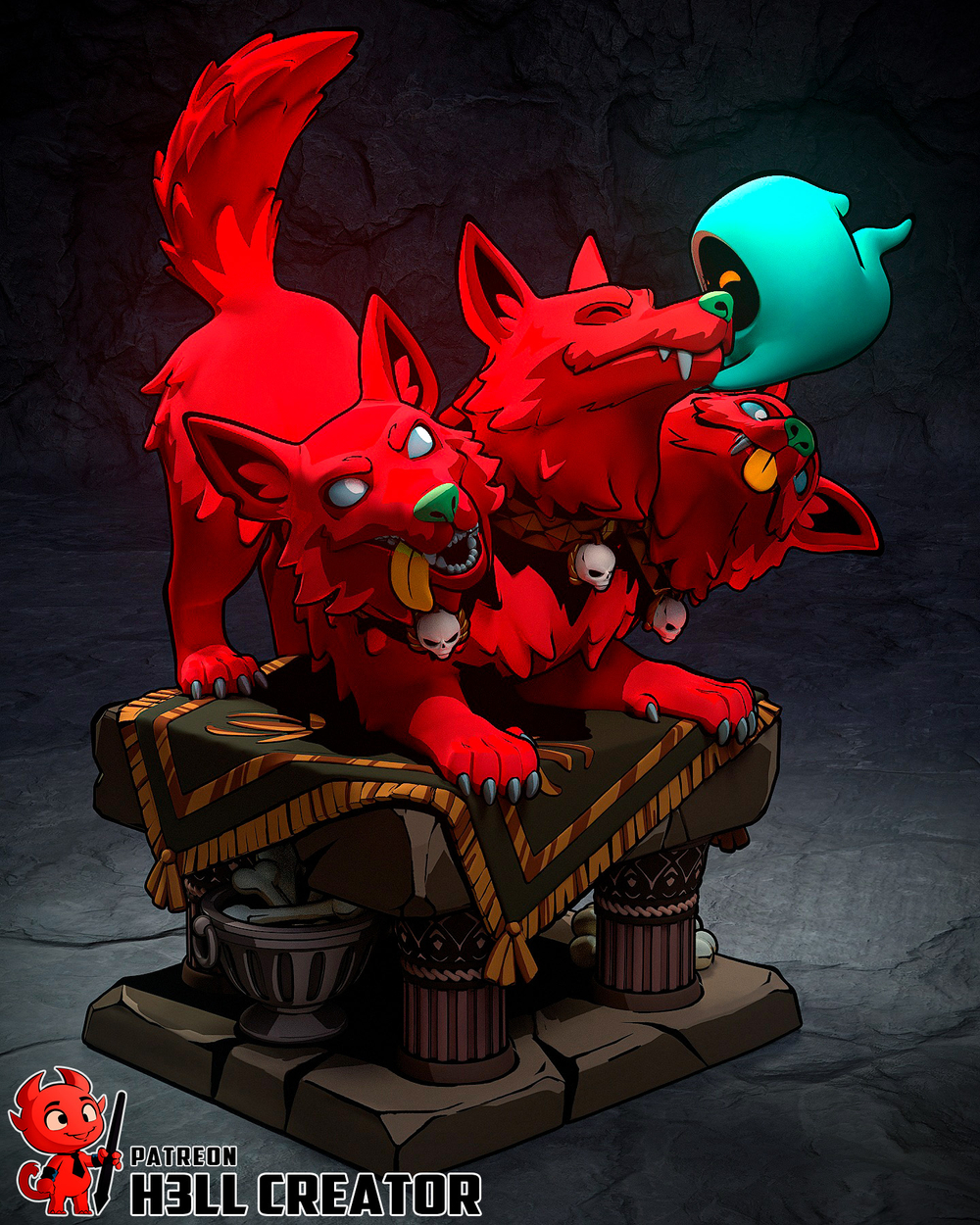 Фигурка hades цербер