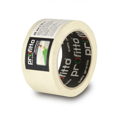 Profittoмаляр.клейкая лента 48мм х 25м (белая)