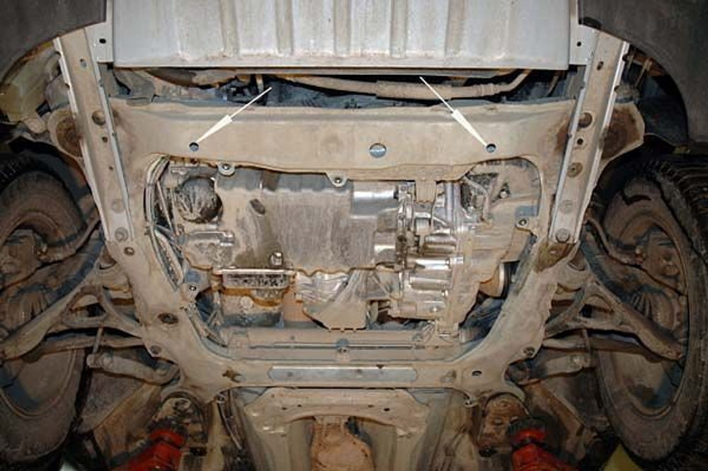 Защита картера и КПП Sheriff для Volvo XC90 I (C) 2002-2015 арт.25.0798