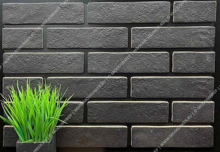 Terramig, Ferrara Negro - фасадная плитка, 235x62x10