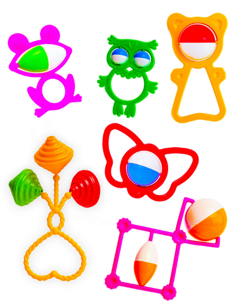 Набор погремушек №4 (Аэлита)