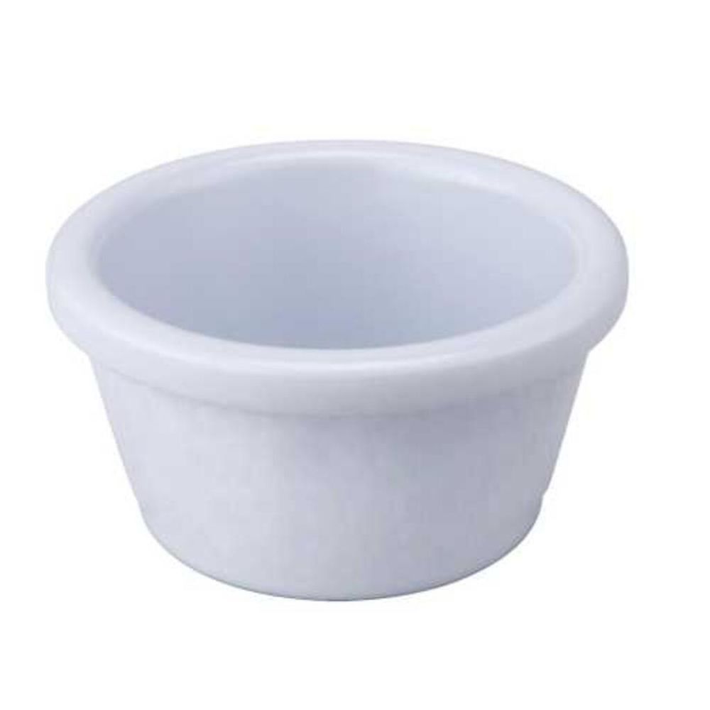 Соусник 50 мл d 7 см h3,7 см круглый набор 12 шт. пластик белый SUNNEX