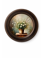 Картина на стену для интерьера в раме на холсте 27 см