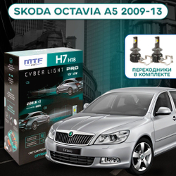 Светодиодные лампы MTF Light H7/H18 Cyber Light PRO 6500lm, 6000K, 12V, 65W (к-т 2 шт.)