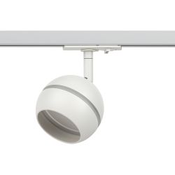 Трековый светильник однофазный ЭРА TR47 - GX53 WH под лампу GX53 белый | Однофазные светильники под лампу