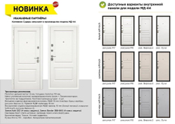 Входная металлическая дверь Дива (Diva)  МД 44 Альберо браш серебро / рис.М 11 Лучи Белый софт
