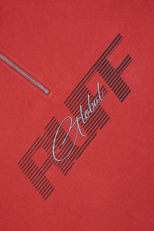 Толстовка на молнии 2 терракотовая - фото 5