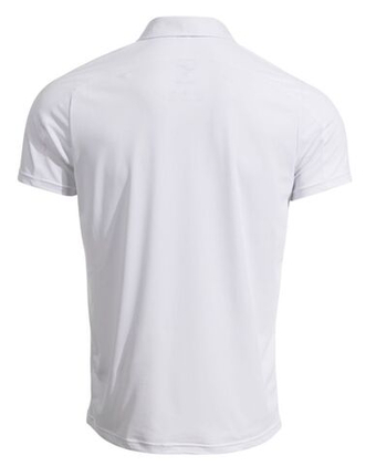 Мужское теннисное поло Joma Challenge Short Sleeve Polo - белый