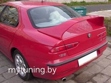 Спойлер высокий на крышку багажника для Alfa Romeo 156