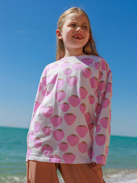 Лонгслив Mjölk Strawberry