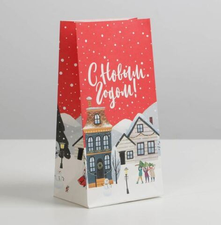 Пакет без ручек «Новое счастье», 10 × 19,5 × 7 см 6961738