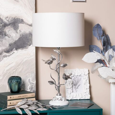 Настольная лампа Terra Spring Айс Античное серебро